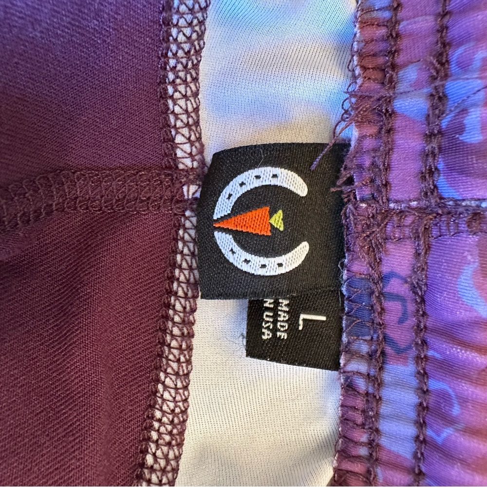 Kids Performance Knee Patch Riding Tight - large - Picture 5 of 5
